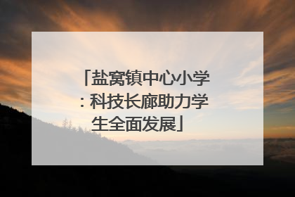 盐窝镇中心小学：科技长廊助力学生全面发展
