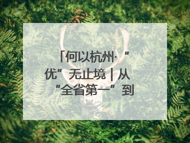 何以杭州·“优”无止境｜从“全省第一”到“未来图景” 余杭加速航行