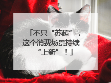 不只“苏超”，这个消费场景持续“上新”！