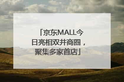 京东MALL今日亮相双井商圈，聚集多家首店