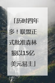 历时四年多！联盟正式批准森林狼以15亿美元易主