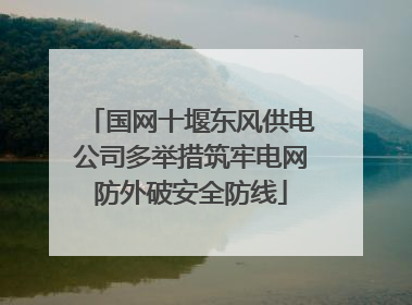 国网十堰东风供电公司多举措筑牢电网防外破安全防线