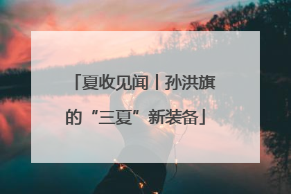 夏收见闻丨孙洪旗的“三夏”新装备