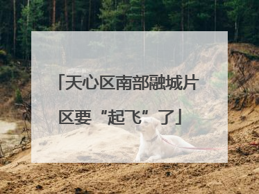 天心区南部融城片区要“起飞”了