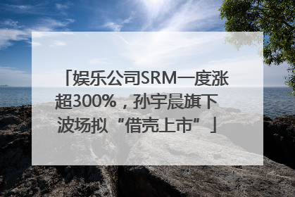 娱乐公司SRM一度涨超300%，孙宇晨旗下波场拟“借壳上市”