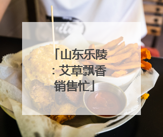 山东乐陵：艾草飘香销售忙