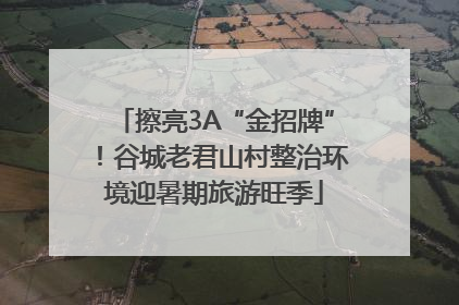 擦亮3A“金招牌”！谷城老君山村整治环境迎暑期旅游旺季