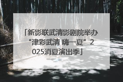 新影联武清影剧院举办“津彩武清 嗨一夏”2025消夏演出季