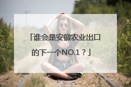 谁会是安徽农业出口的下一个NO.1？