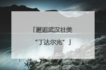邂逅武汉壮美“丁达尔光”