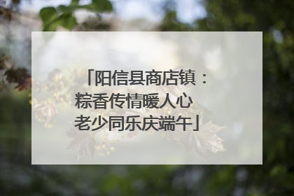 阳信县商店镇：粽香传情暖人心 老少同乐庆端午