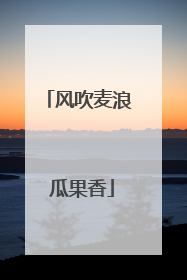 风吹麦浪 瓜果香