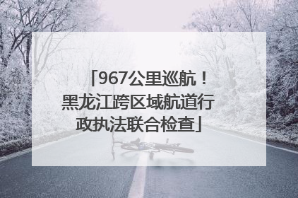 967公里巡航！黑龙江跨区域航道行政执法联合检查